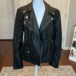 Express vegan leather jacket